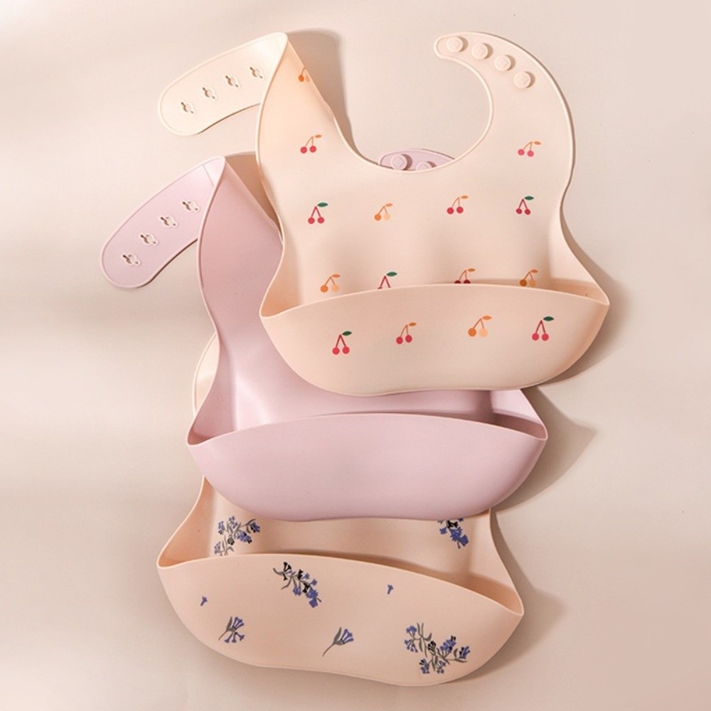 New Silicone Baby Eating Bib A - Waterproof Baby Bibs Silicone recension och pris
