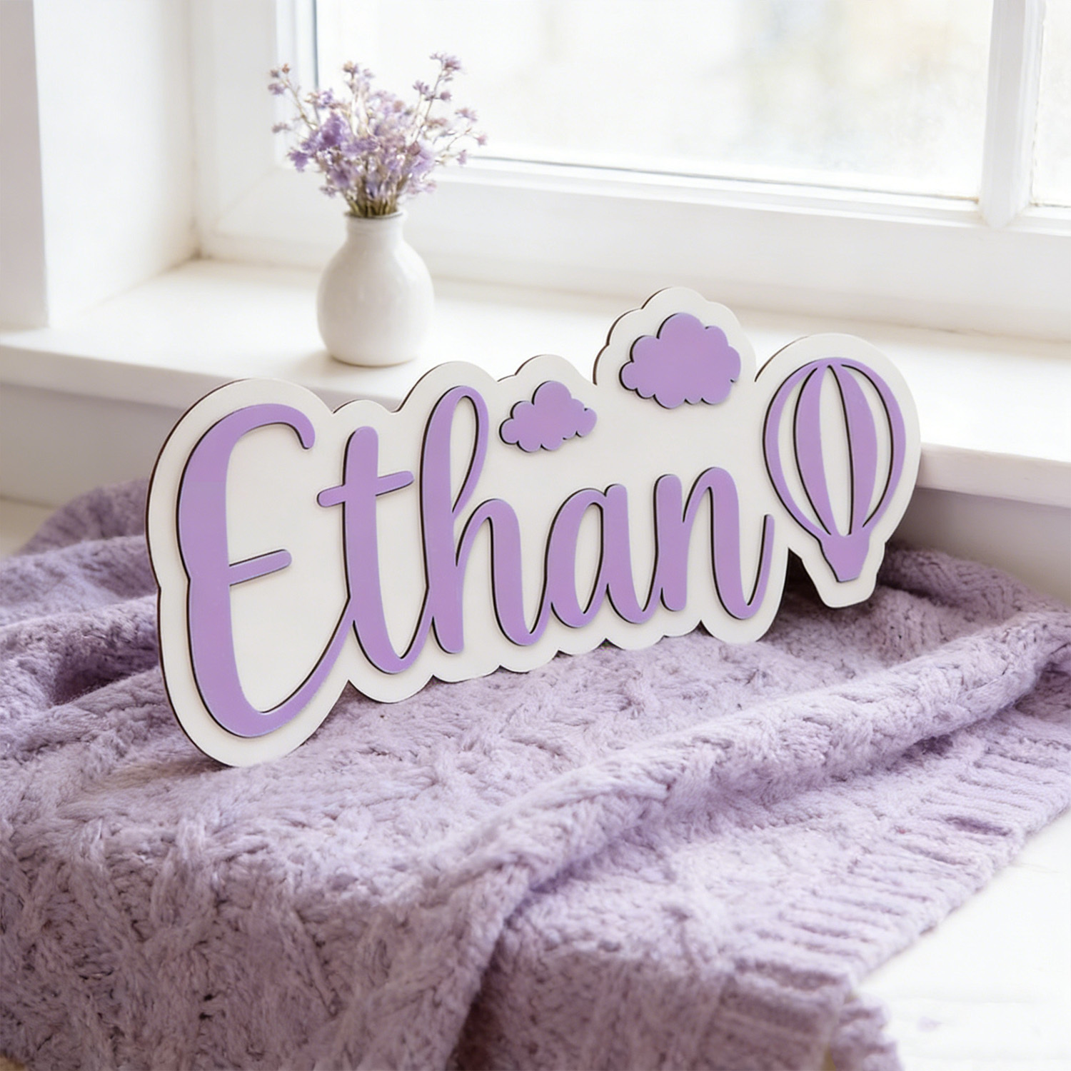 Personalized Hot Air Balloon & - Nursery recension och pris