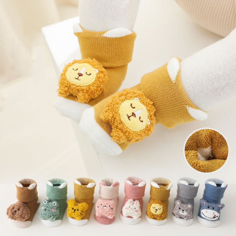 0-3Years Newborn Baby Girl Boy - Unisex Baby Socks Non Slip recension och pris