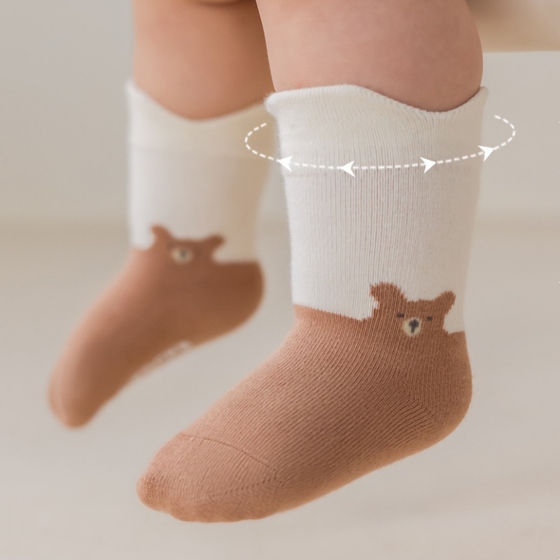 Newborn Baby Floor Socks Carto - Unisex Baby Socks Non Slip recension och pris