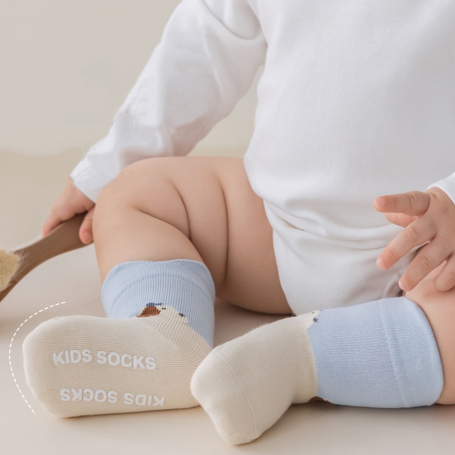 Newborn Baby Floor Socks Carto - Unisex Baby Socks Non Slip recension och pris