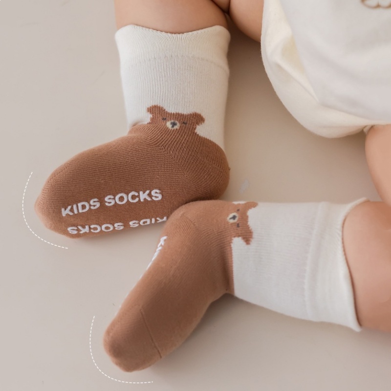 Newborn Baby Floor Socks Carto - Unisex Baby Socks Non Slip recension och pris