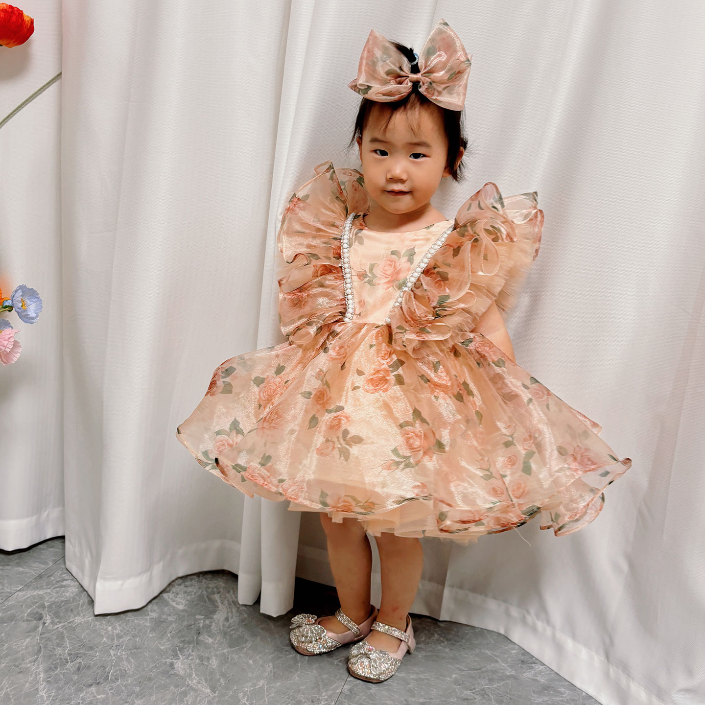 Dreamy Vow J225 Stunning Champ - Toddler Girl Tulle Party Dress recension och pris