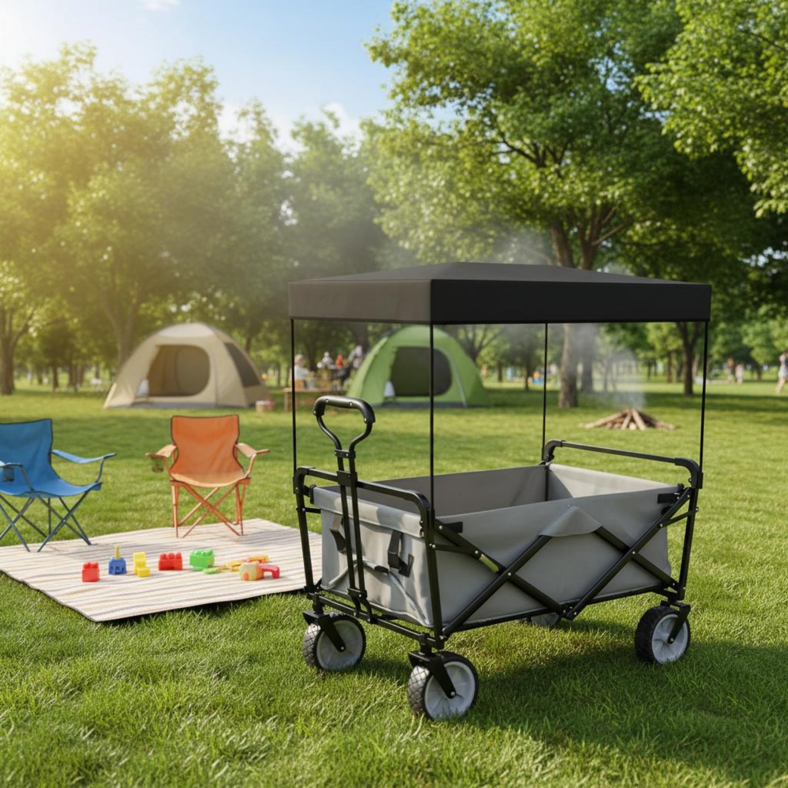 Wagon Cover Rainproof Folding  - Baby Gear recension och pris