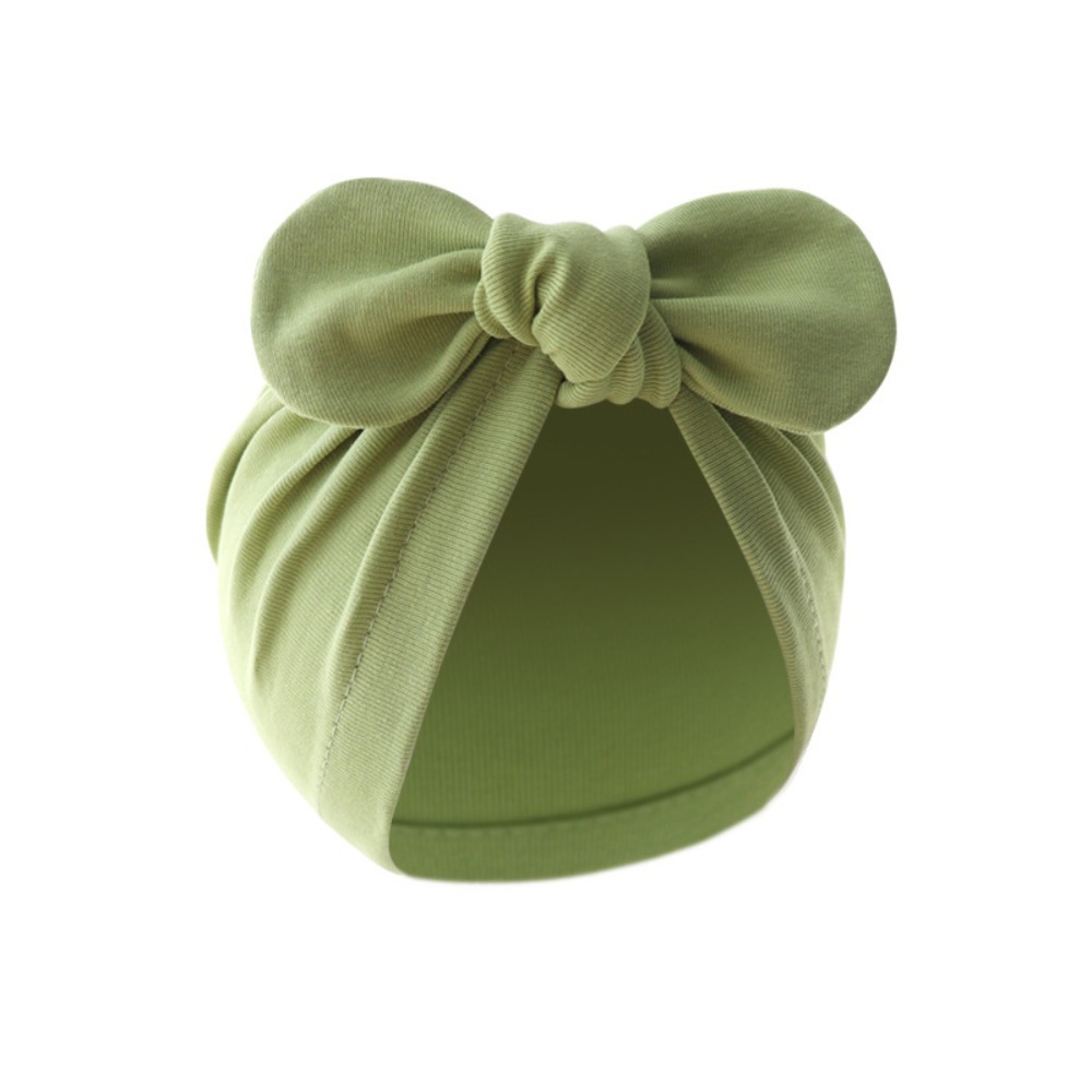 Cute Flower Knot Hat Cotton So - Infant Beanie Hat With Ears recension och pris