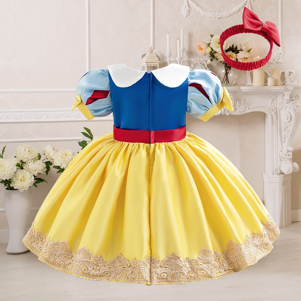 Yellow Tutu Party Dress For Gi - Toddler Girl Tulle Party Dress recension och pris
