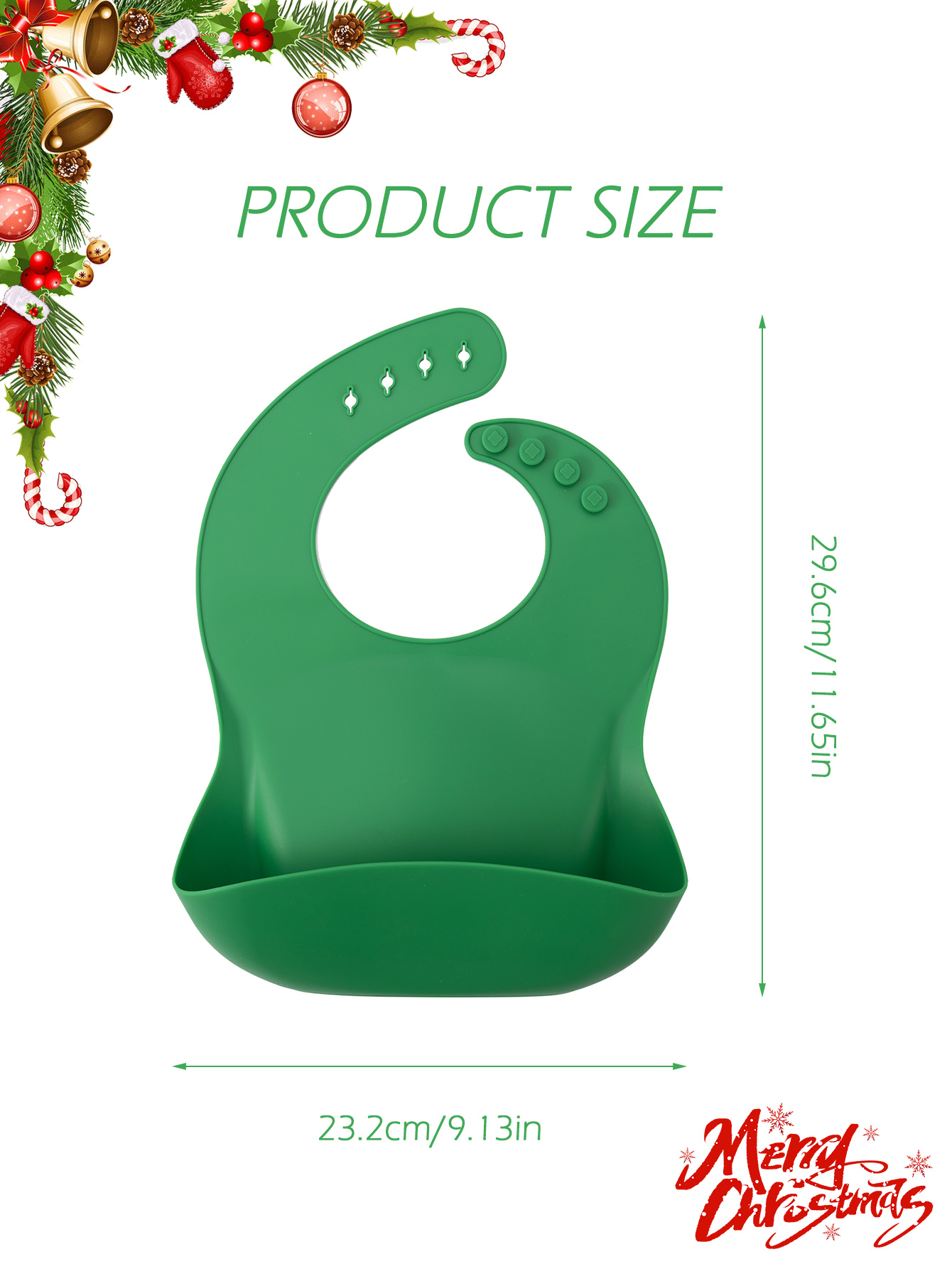 Color Kids 1PC Waterproof Sili - Waterproof Baby Bibs Silicone recension och pris
